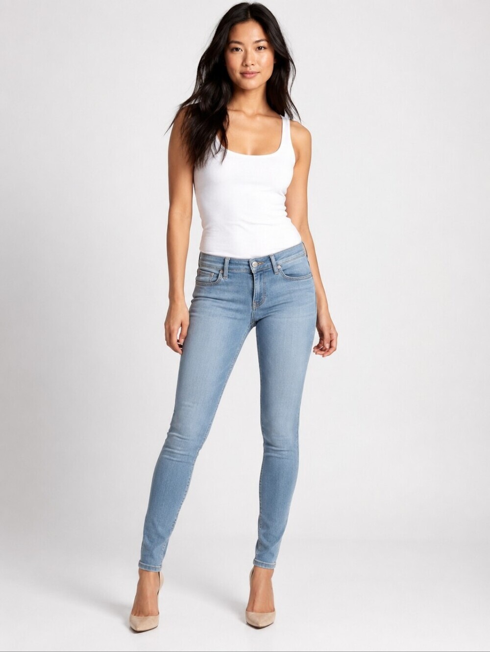 ❤ J BRAND SUPER SKINNY JEANS IN IMPULSE, 0 (25)